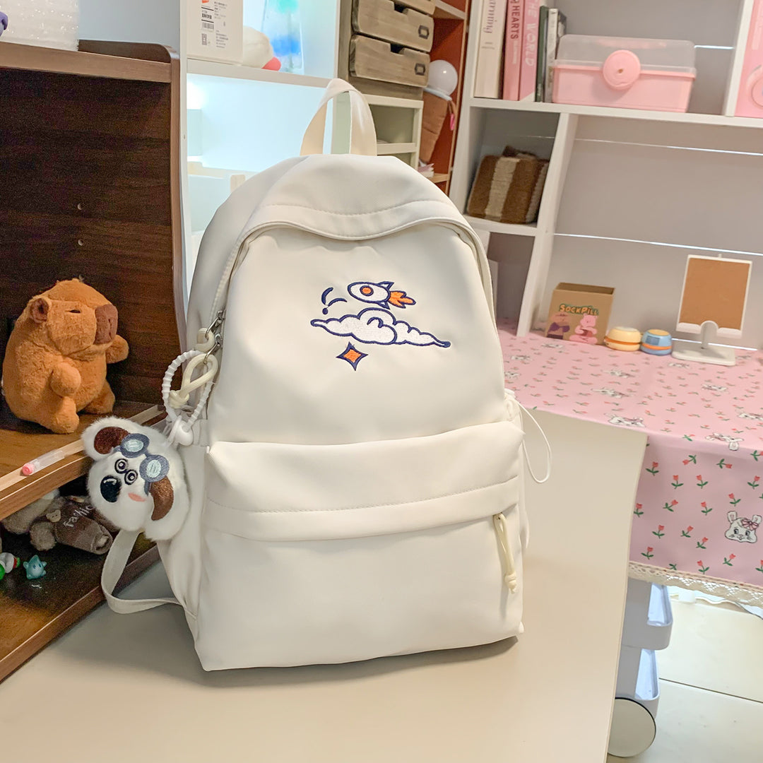 Trendy Embroidered Backpack Kalsten