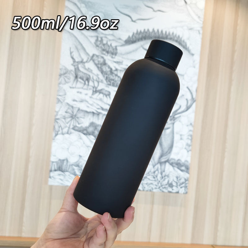 Ladies High Quality Stainless Steel Drinking Bottle with Non-Slip Grip Kalsten