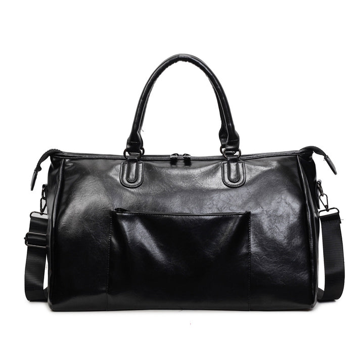 Durable Leather Travel Duffel