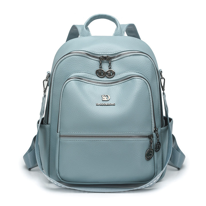 Multi-Functional Leather Backpack Kalsten
