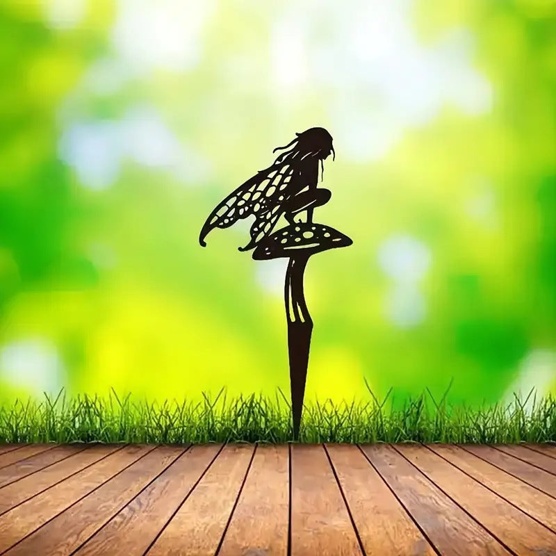 Garden stake with fairy motif Kalsten