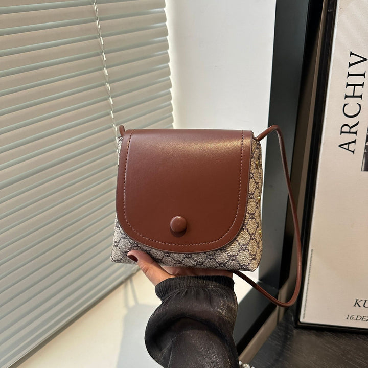 Structured Handheld Shoulder Bag