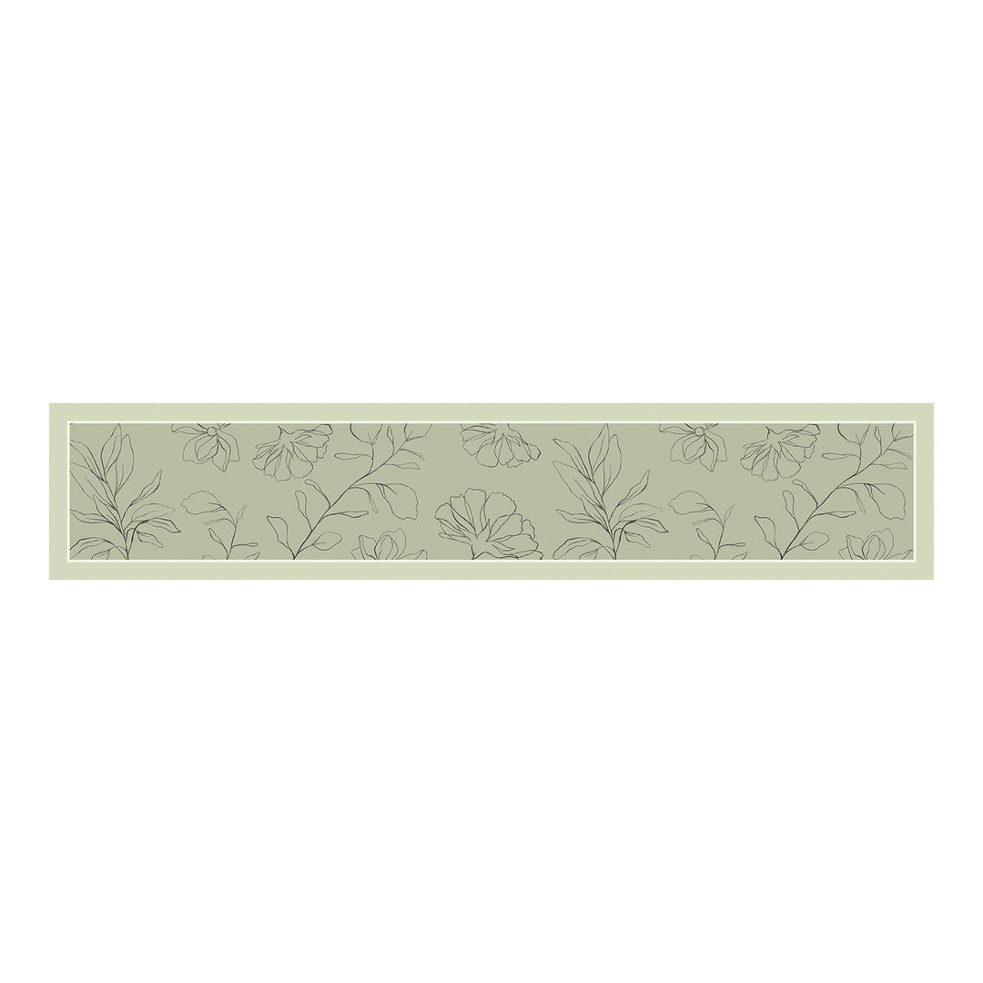 Floral Pattern Decorative Window Sill Mat Kalsten