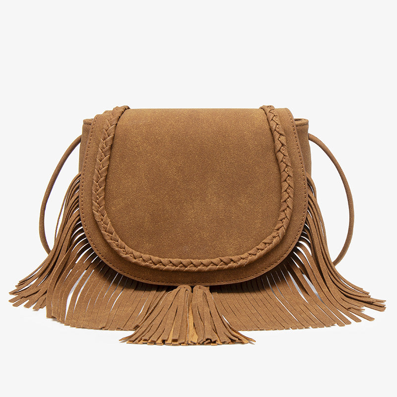 Bohemian Fringe Crossbody Bag
