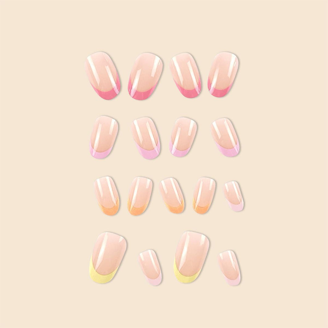 Trendy French Tip Nail Art