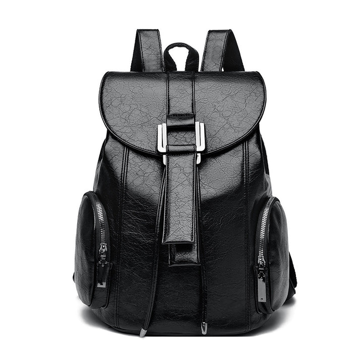 Retro Chic Vegan Leather Backpack Kalsten