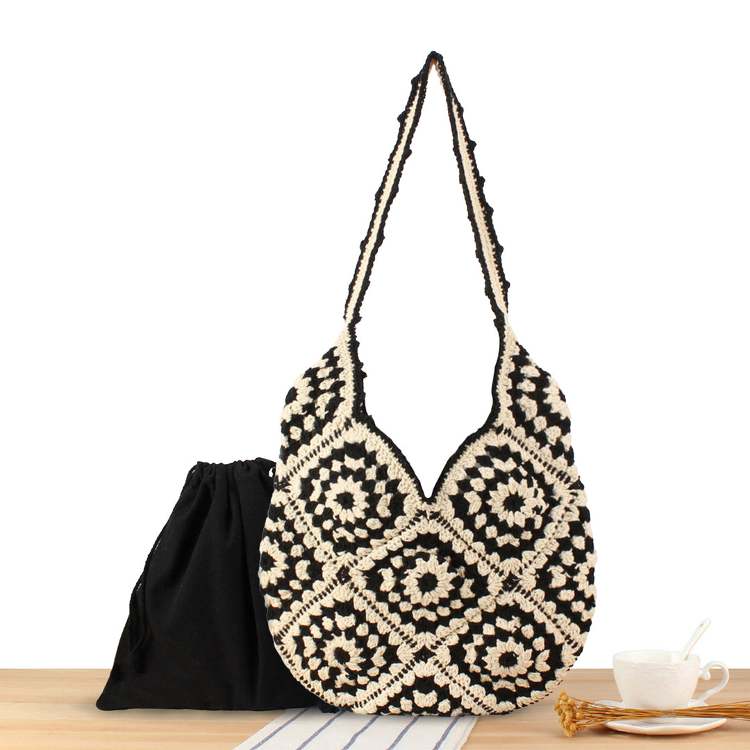 Handbag in modern crochet pattern Kalsten