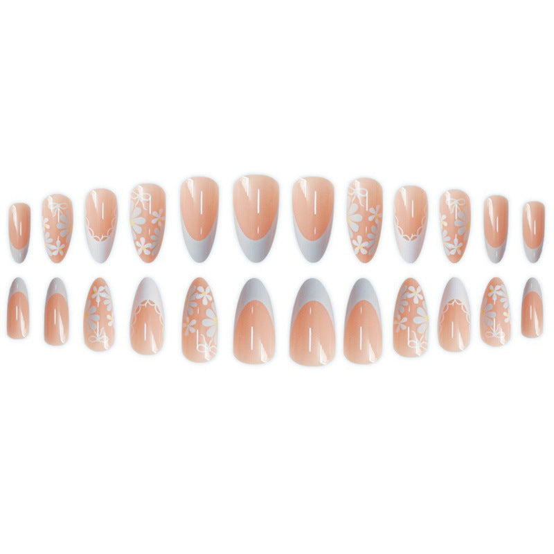 Artistic Floral Press-On Nail Design Kalsten 1788434567