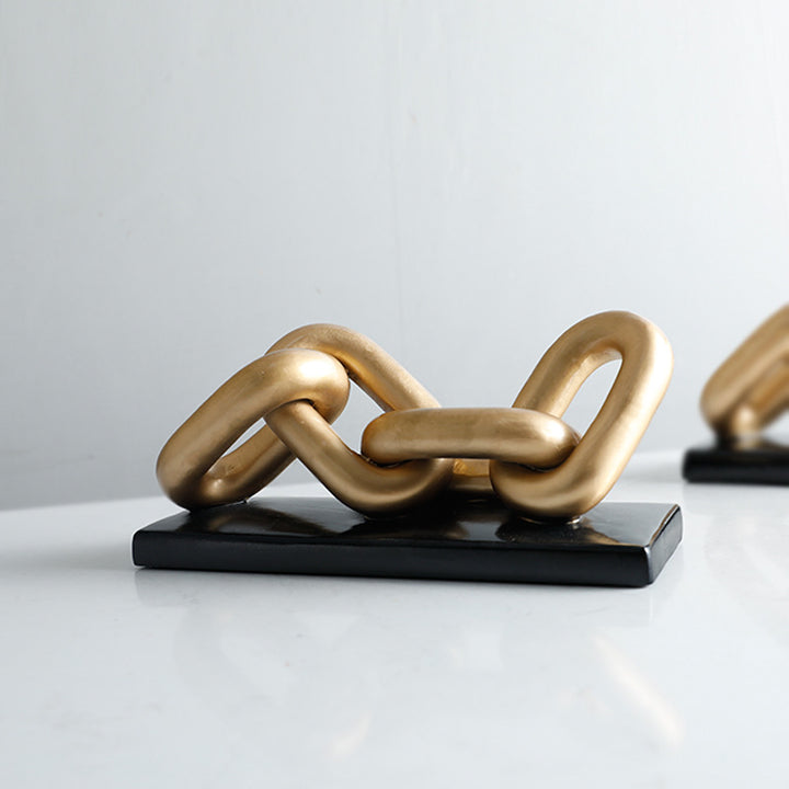 Artistic Chain Sculpture