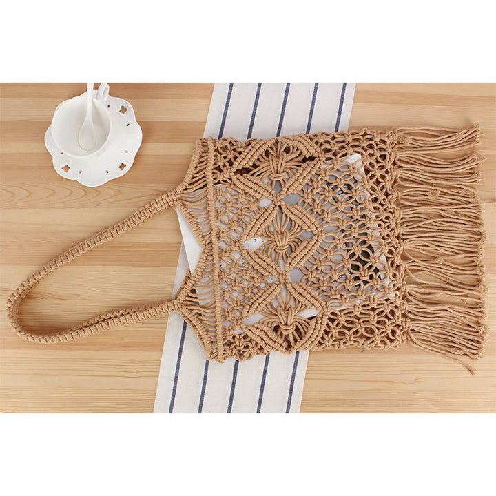 Hand-knotted Macrame Tote Bag Kalsten