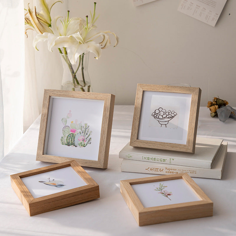 Artistic Puzzle Display Frame