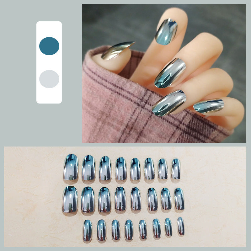 Metallic Ombre Press-On Nail Set