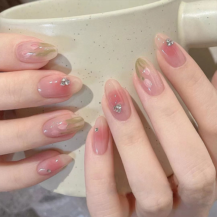 Decorative Butterfly Press-On Nails