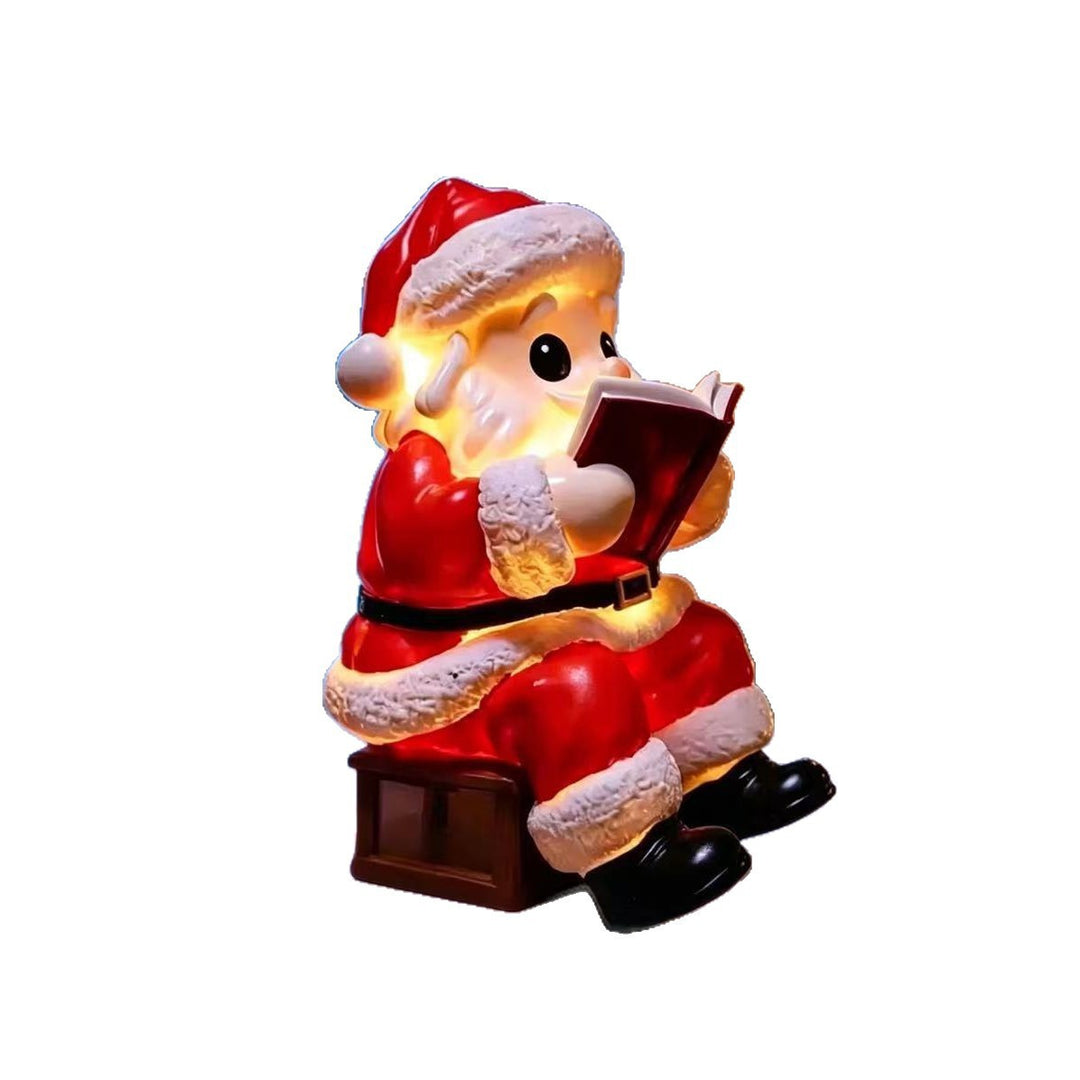 Decorative Santa Reading Lamp Kalsten