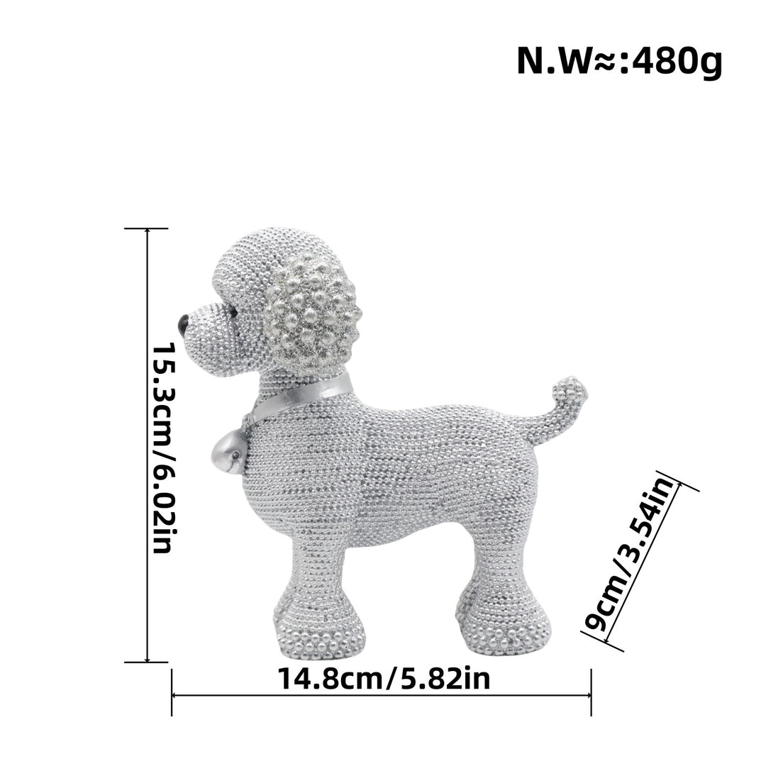Decorative dog figure in modern design Kalsten