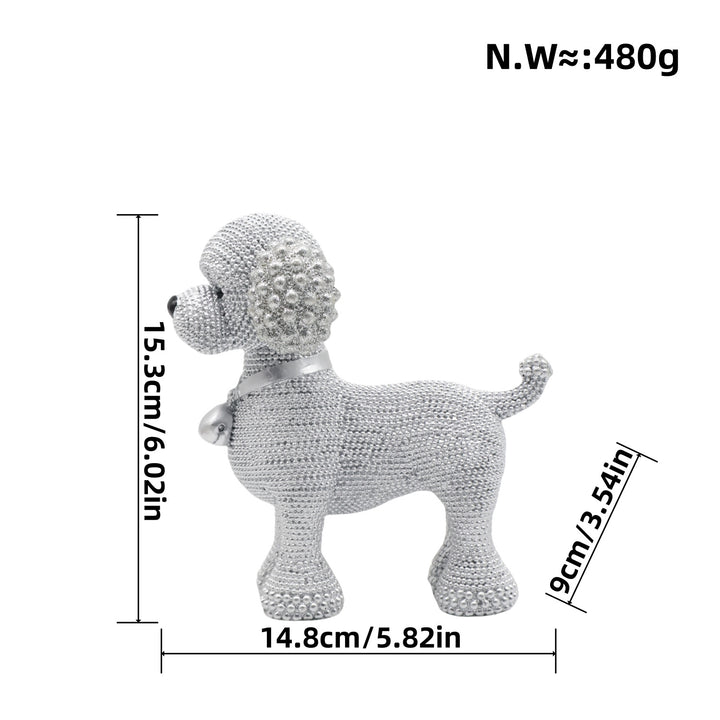 Decorative dog figure in modern design Kalsten