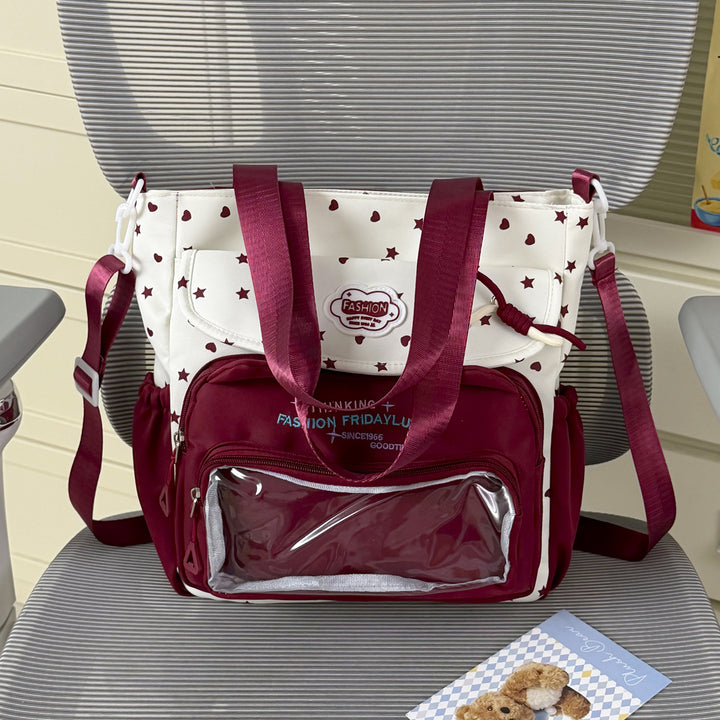 Trendy Multi-Pocket Shoulder Bag Kalsten
