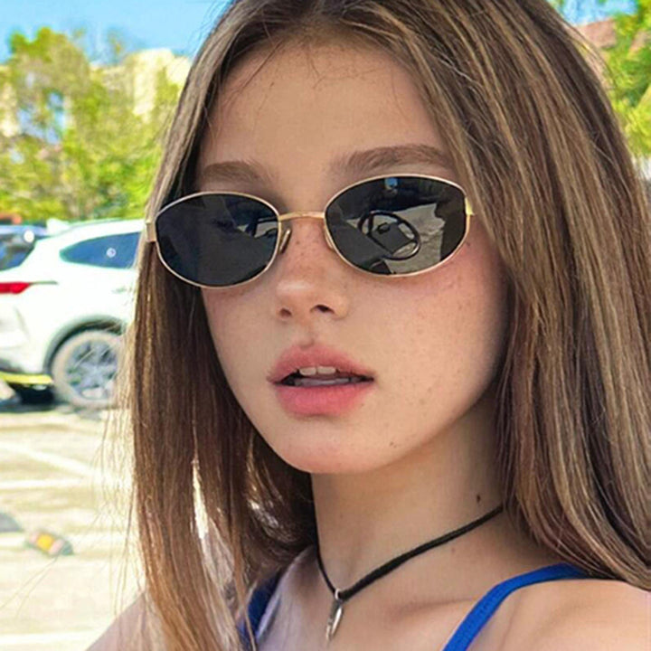 Women's stylish designer sunglasses with elegant metal frame Kalsten
