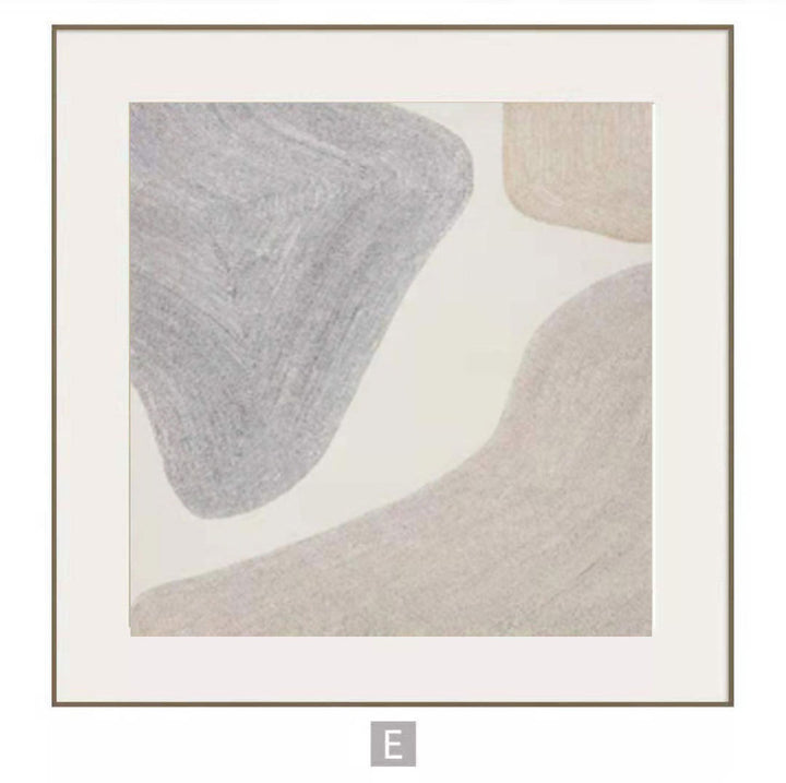 Minimalist Framed Face Art