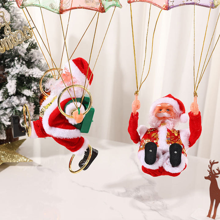 Decorative Parachuting Santa Doll Kalsten