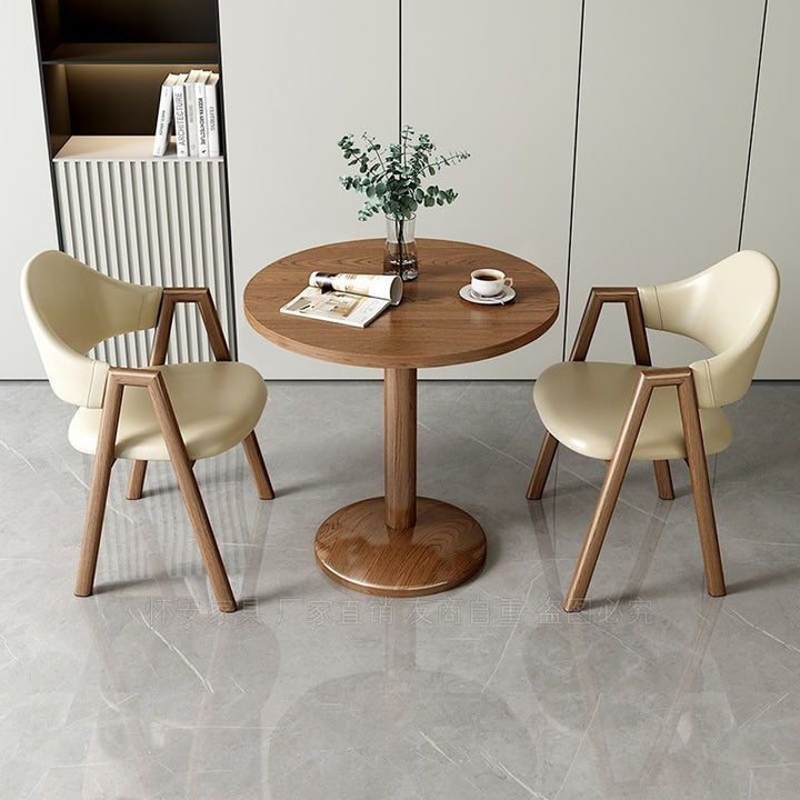 Designer table with marble top and stable metal base Kalsten