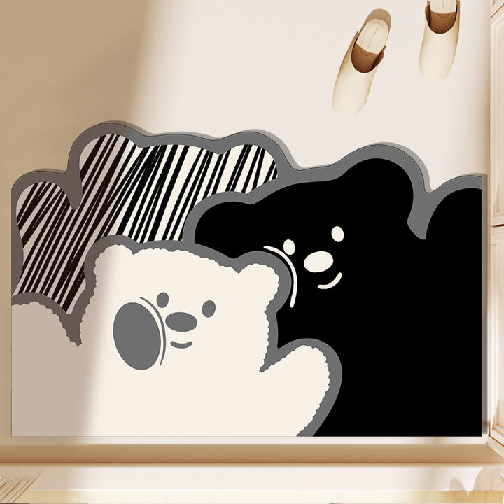 Playful Pet-Themed Doormat