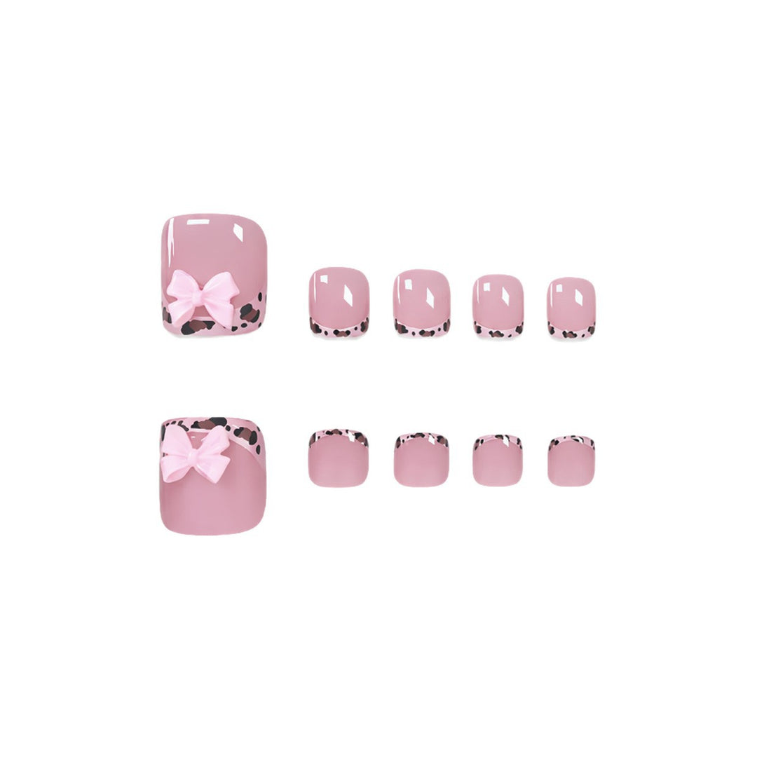 Floral-Themed Pedicure Nail Art Enhancements Kalsten
