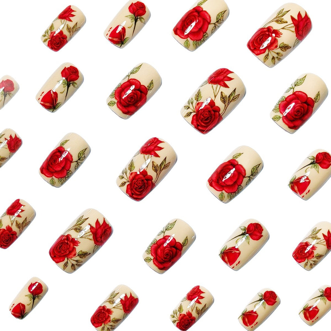 Floral Design Nail Wraps Kalsten