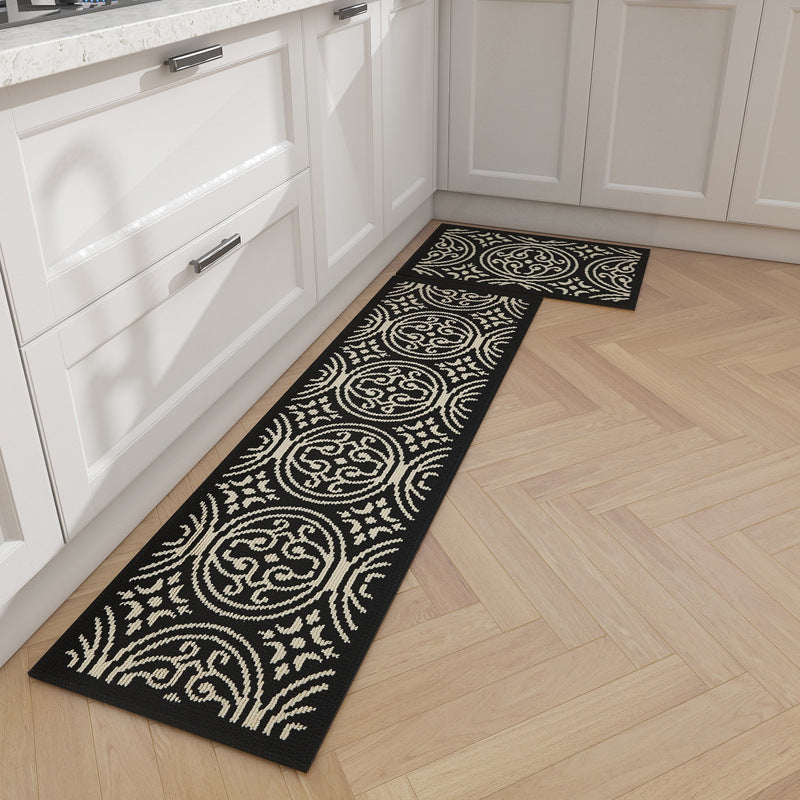Geometric Pattern Kitchen Runner Mat