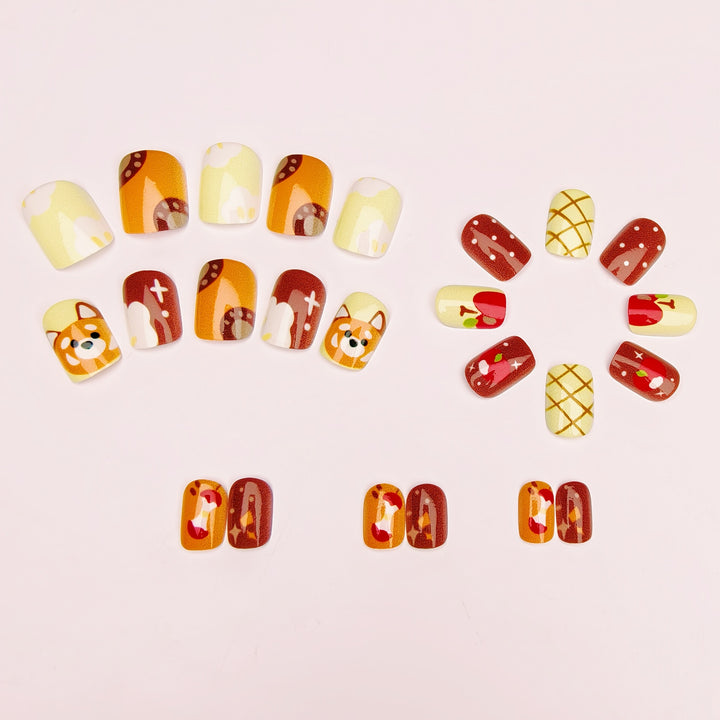 Creative Animal Design Artificial Nails Kalsten