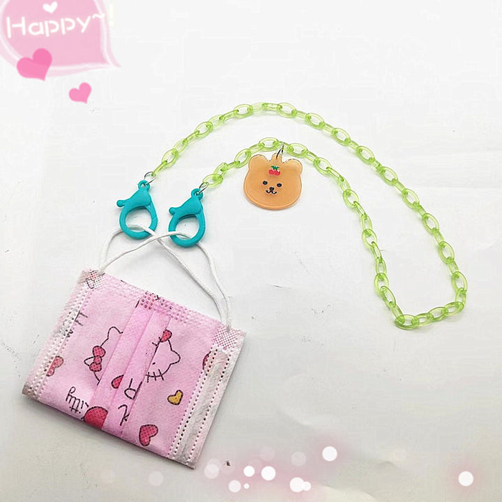 Glasses chain holder with cute bear pendant Kalsten
