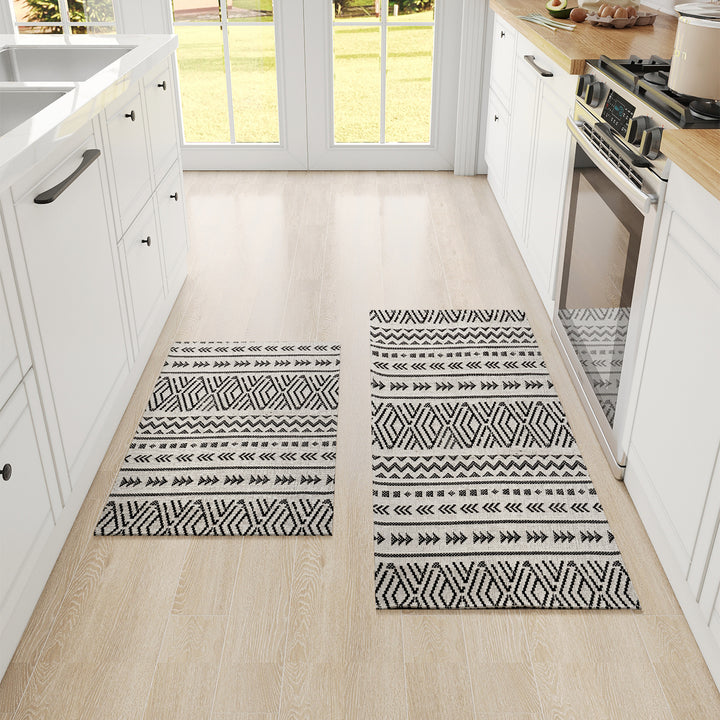 Bohemian-Style Kitchen Area Mat Kalsten