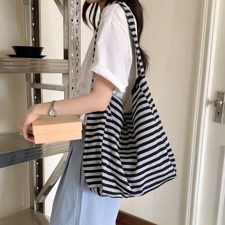 Casual Soft Fabric Hobo Bag