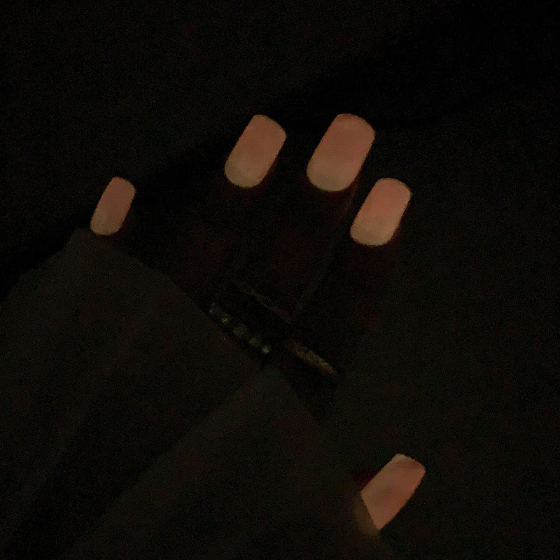 Neon Glossy Nail Extensions