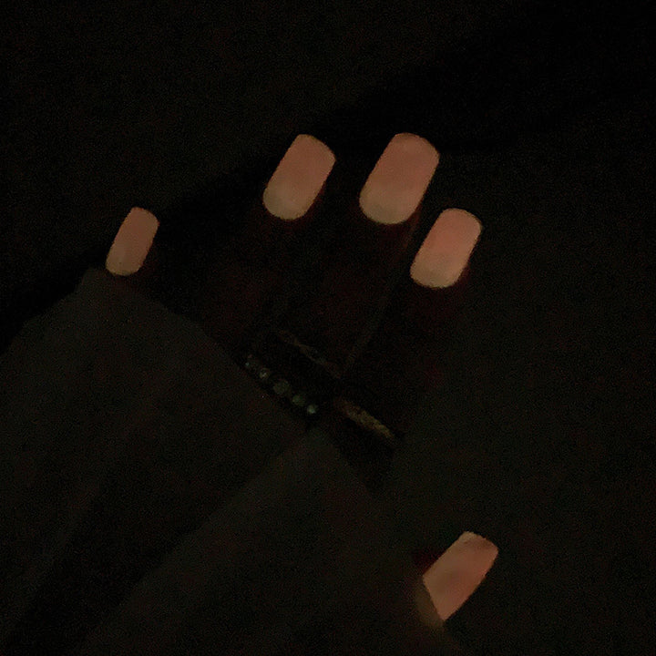 Neon Glossy Nail Extensions