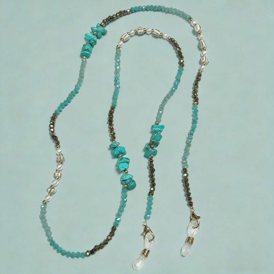 Handcrafted Natural Stone Eyewear Chain Kalsten