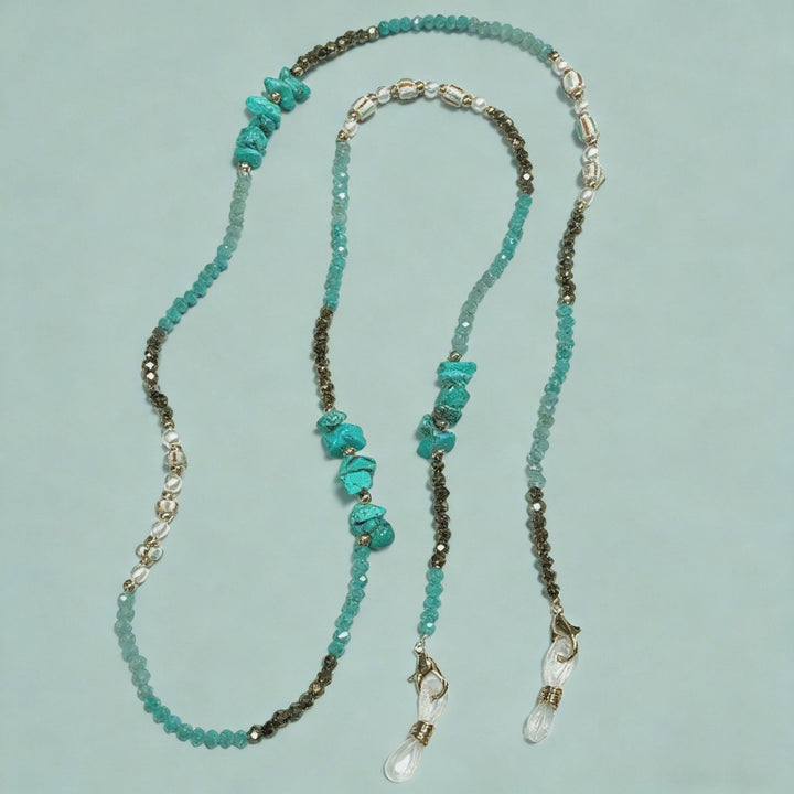 Handcrafted Natural Stone Eyewear Chain Kalsten
