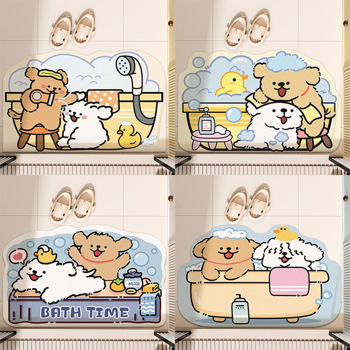Cartoon-Themed Area Mat