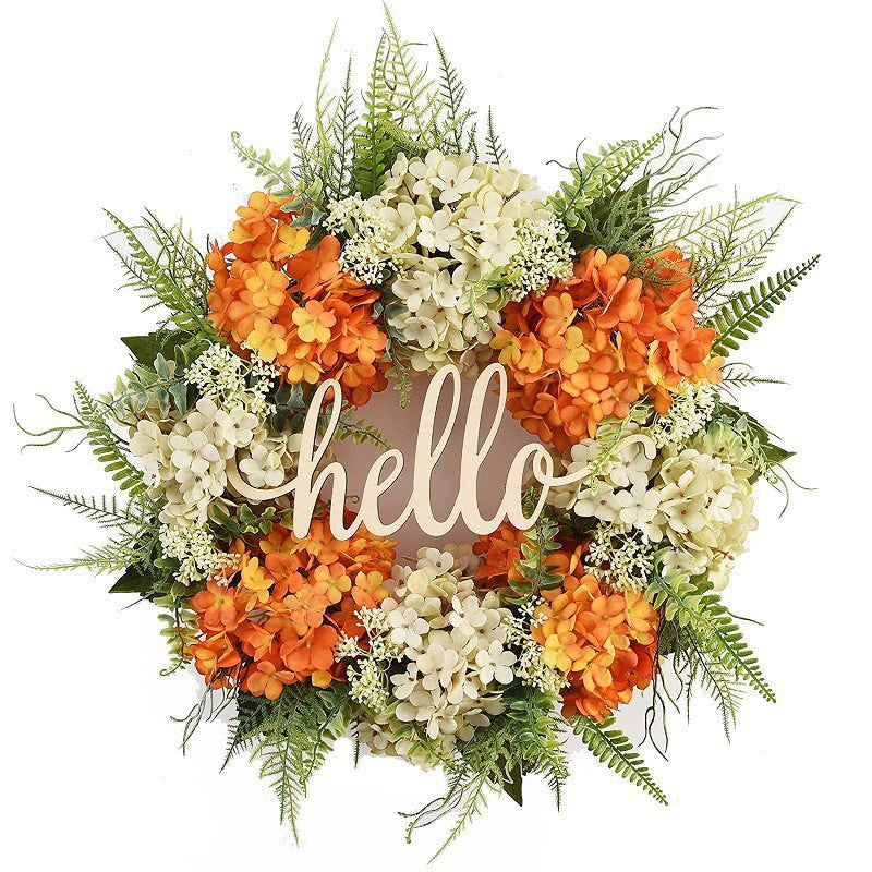 Floral Welcome Wreath