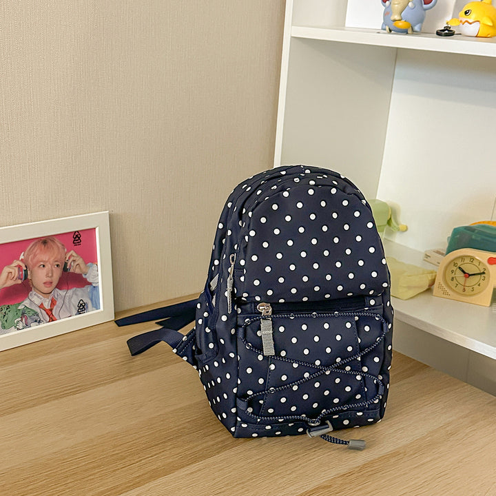 Stylish Polka Dot Backpack Kalsten