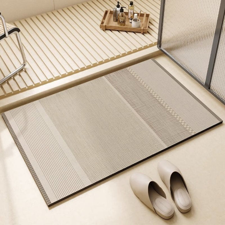 Modern Abstract Pattern Bath Mat for Bathroom