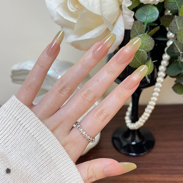 Ombre Glossy Press-On Nail Set Kalsten