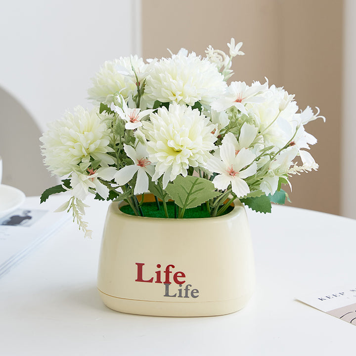 Lifelike Decorative Floral Arrangement