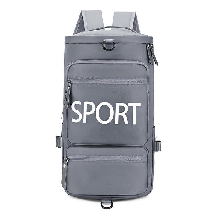 Sporty backpack with multiple compartments and reflective elements Kalsten
