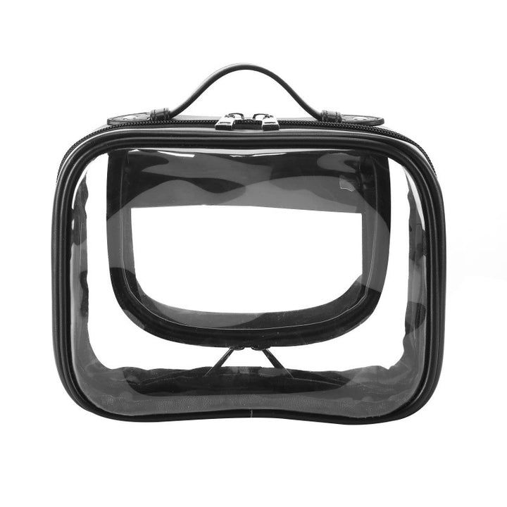 Cosmetic storage bag with transparent compartments Kalsten