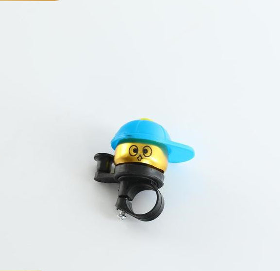 novelty cartoon chick bicycle handlebar bell with silicone cap and adjustable clamp Kalsten