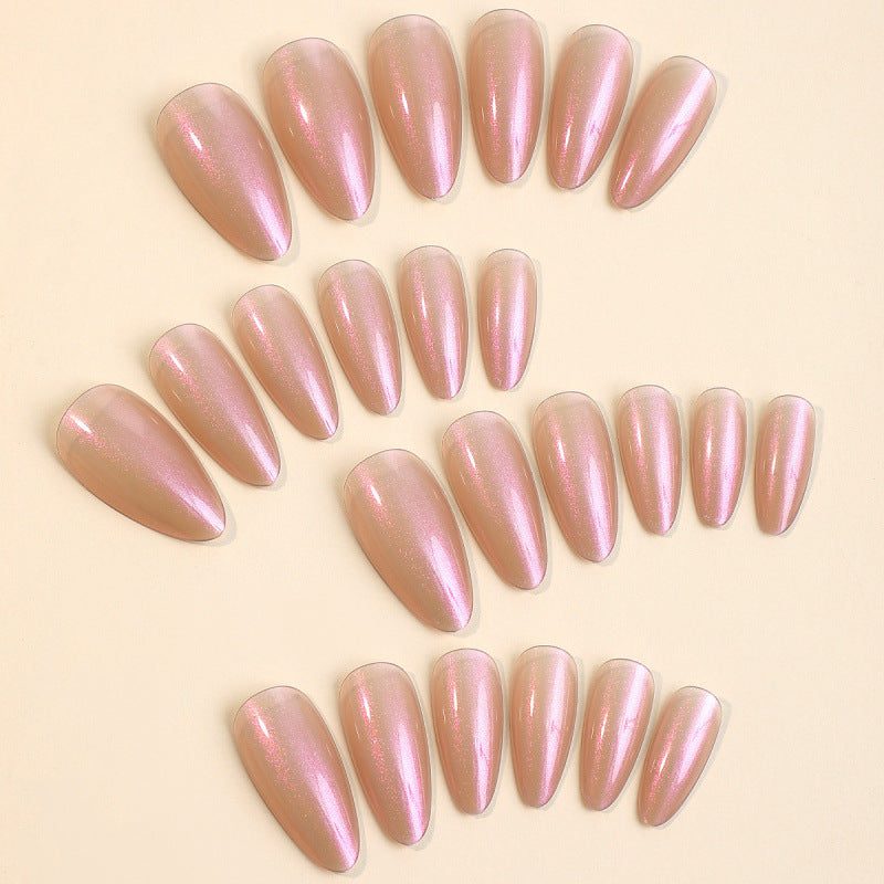 Elegant French Tip Press-On Nail Art Set
