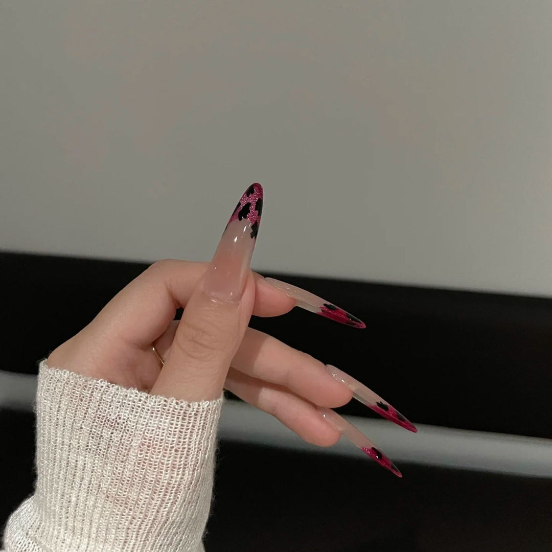 Creative Floral Acrylic Nail Enhancements Kalsten