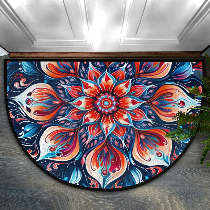 Bohemian Mandala Design Area Mat Kalsten