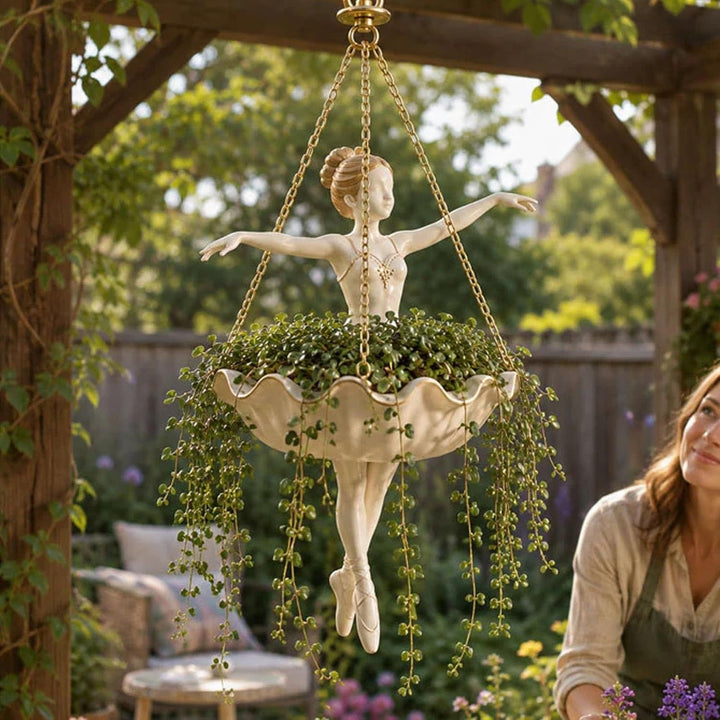 Mermaid Decorative Hanging Planter Kalsten
